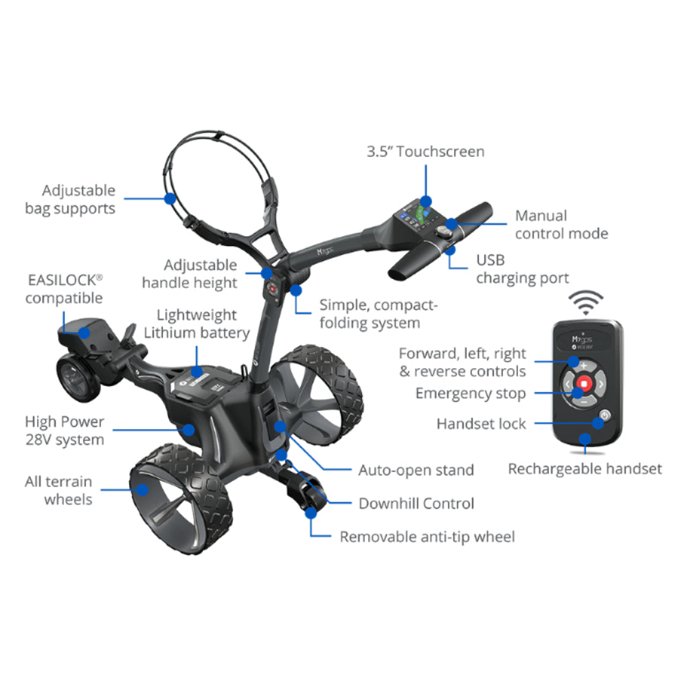 Motocaddy M7 GPS Remote Electric Caddy
