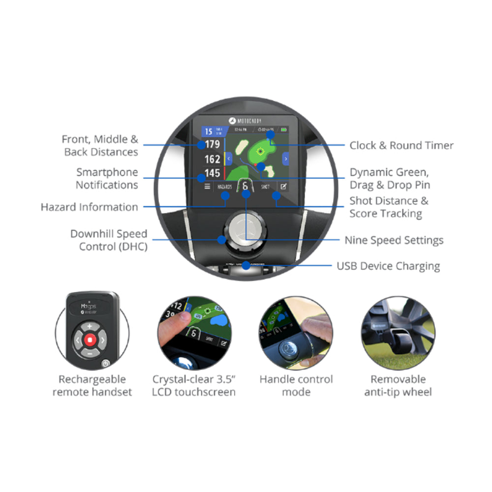 Motocaddy M7 GPS Remote Electric Caddy