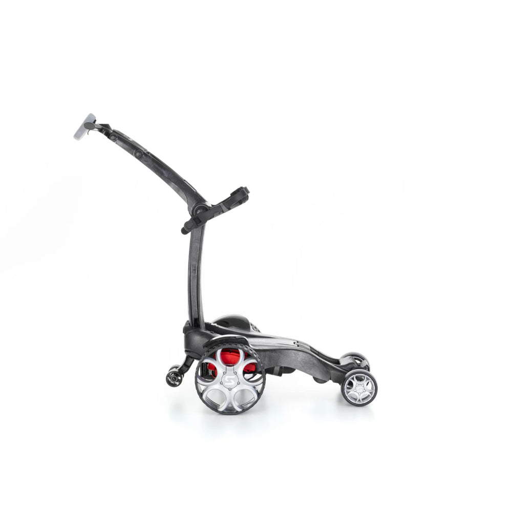 Stewart Golf Q Follow Carbon Range Remote Control Electric Golf Caddy, Trolley