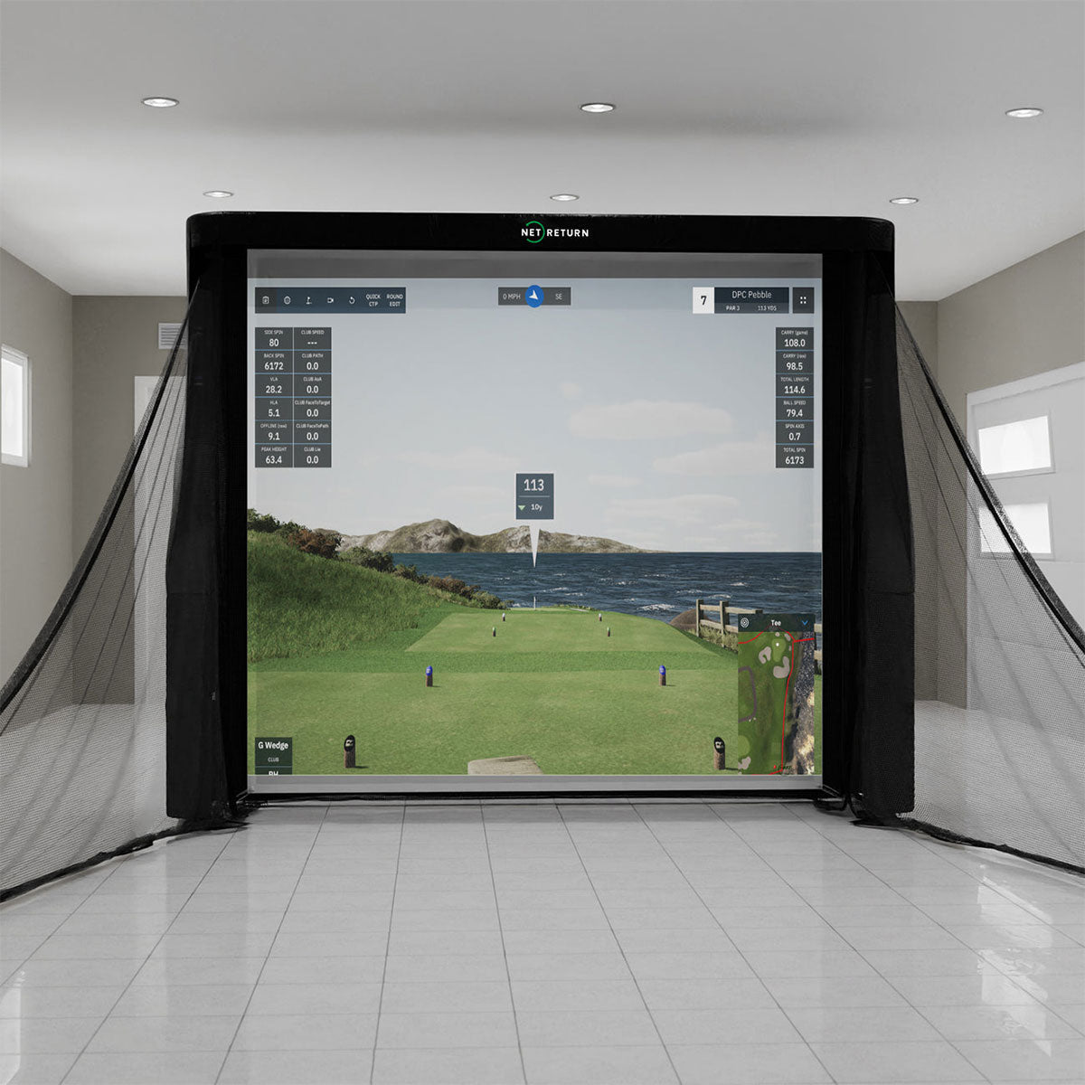 The Net Return Simulator Bay Series with Turf Upgrade