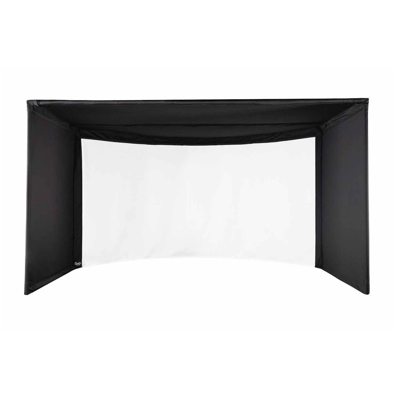 Curved Golf Simulator Enclosure Kit with Impact Screen