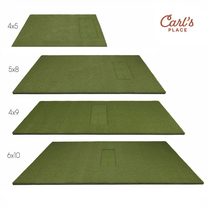 Golf Simulator Bundle SportScreen Vanish 16— Foresight GC3S, HotShot™ Mat & Flush-Mount Projector Setup
