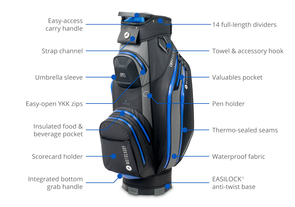 Motocaddy Dry-Series Golf Bag