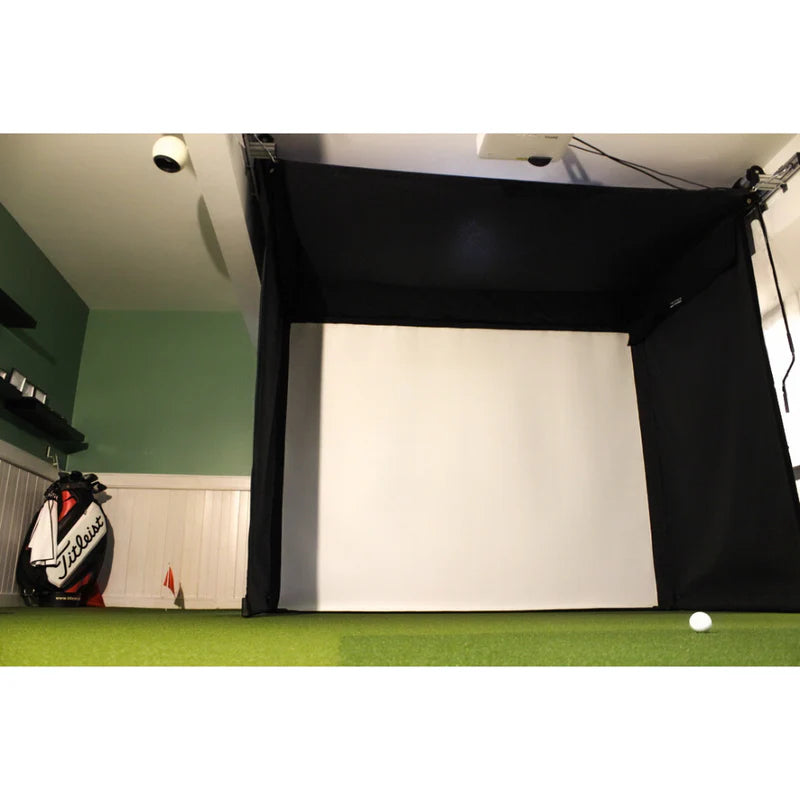 Home Golf Studio Bundle Enclosure with Mat & Mevo+