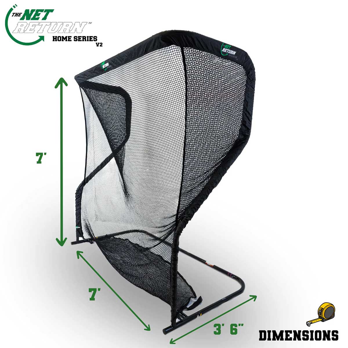 The Net Return V2 Golf Hitting Net