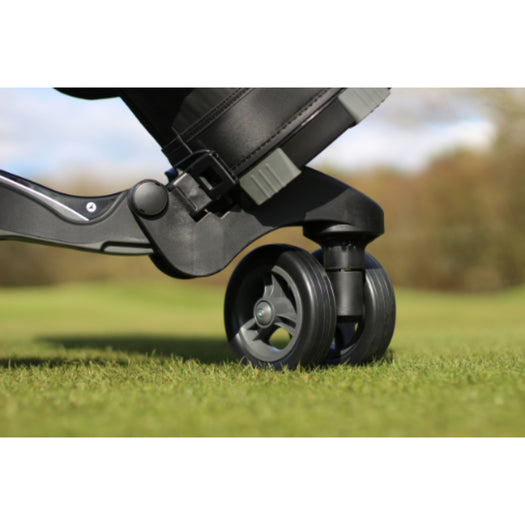 Motocaddy M7 Remote-Controlled Electric Golf Caddy with 100-Yard Range, Ergonomic Design, Forward, Left, Right & Reverse Navigation, 28.8V, Aluminum