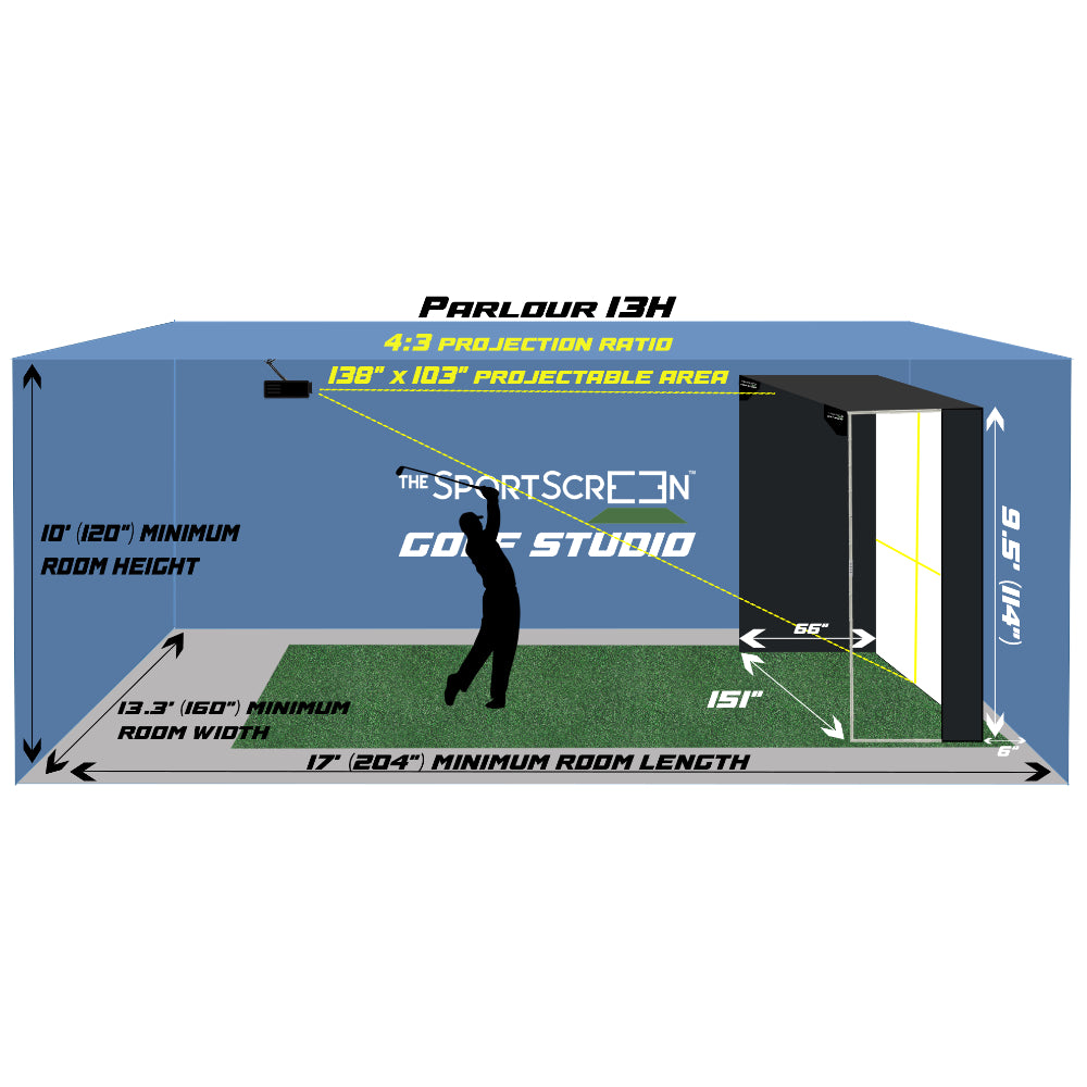 SportScreen Parlour 13H Golf Studio