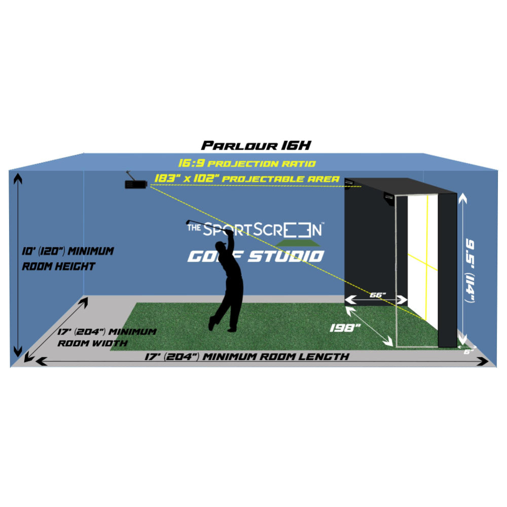 SportScreen Parlour 16H Golf Studio