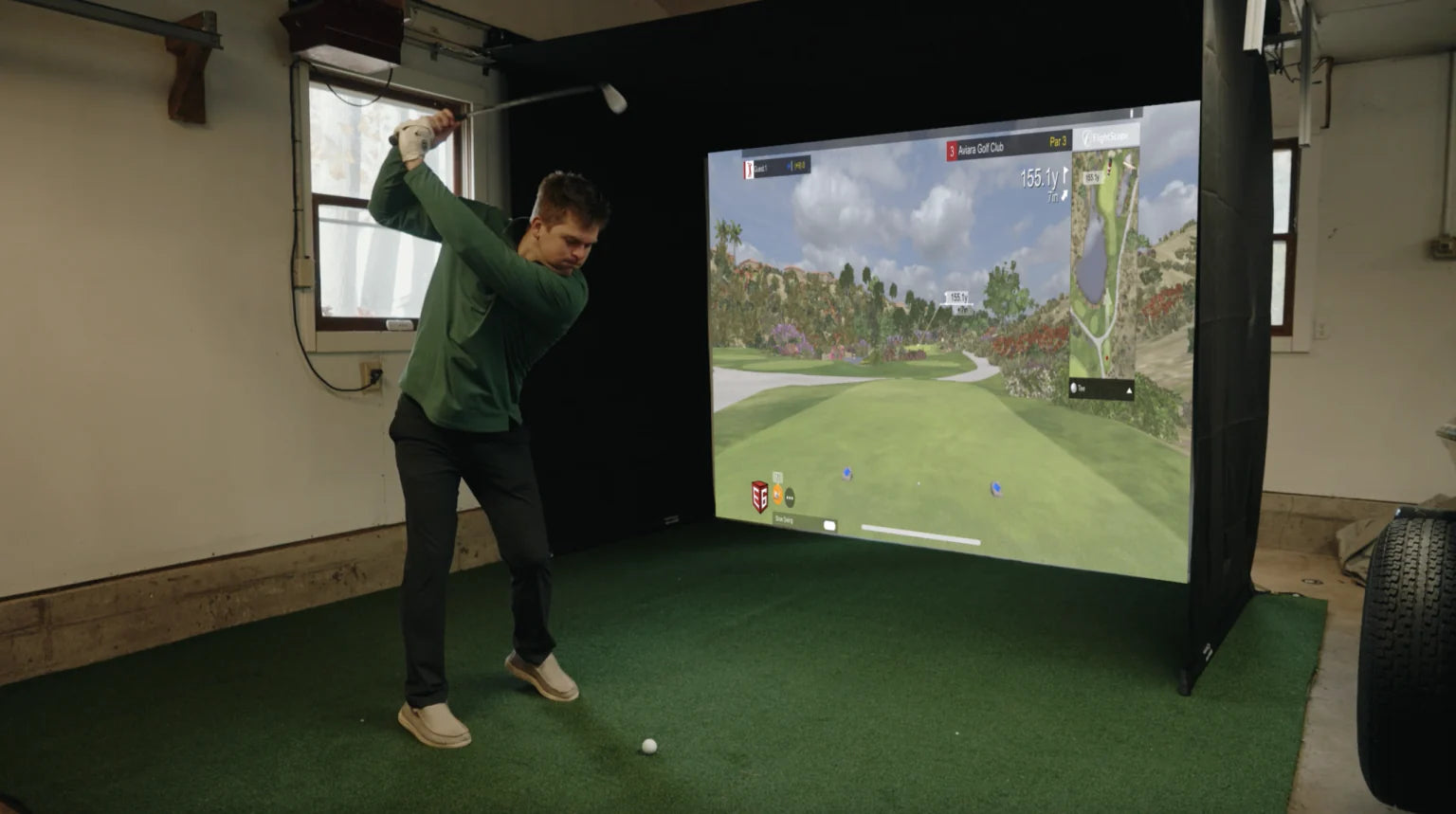 SportScreen Vanish 13H Retractable Golf Enclosure