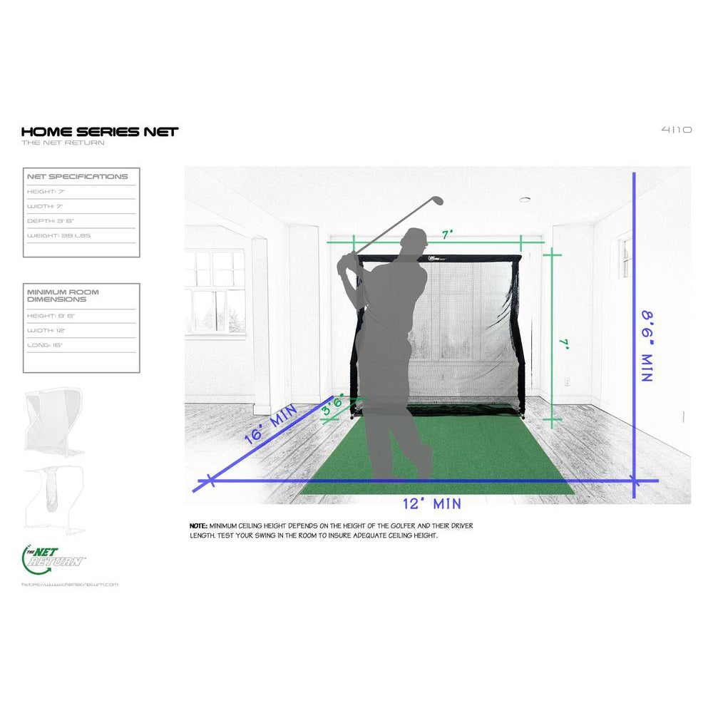 The Net Return Series V2 Golf & Multisport Net Only / Package Options