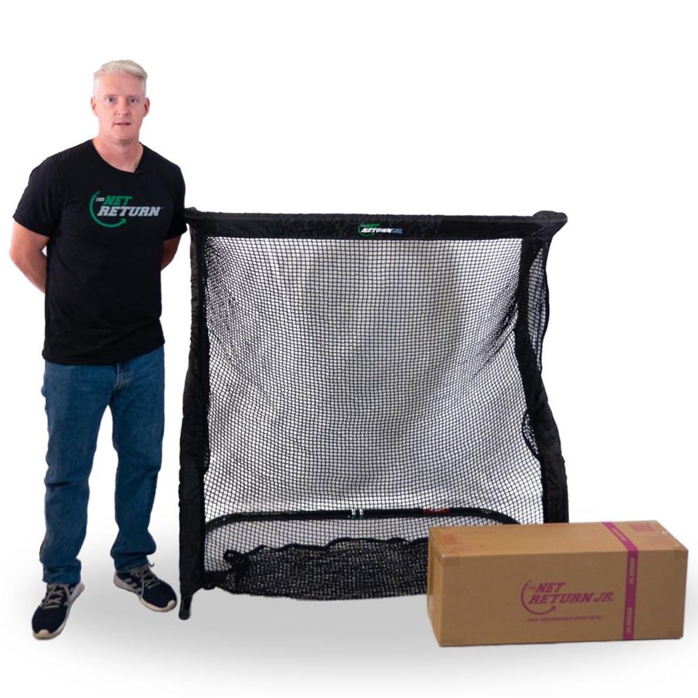 The Net Return Pro Series Jr. V2 Golf Net