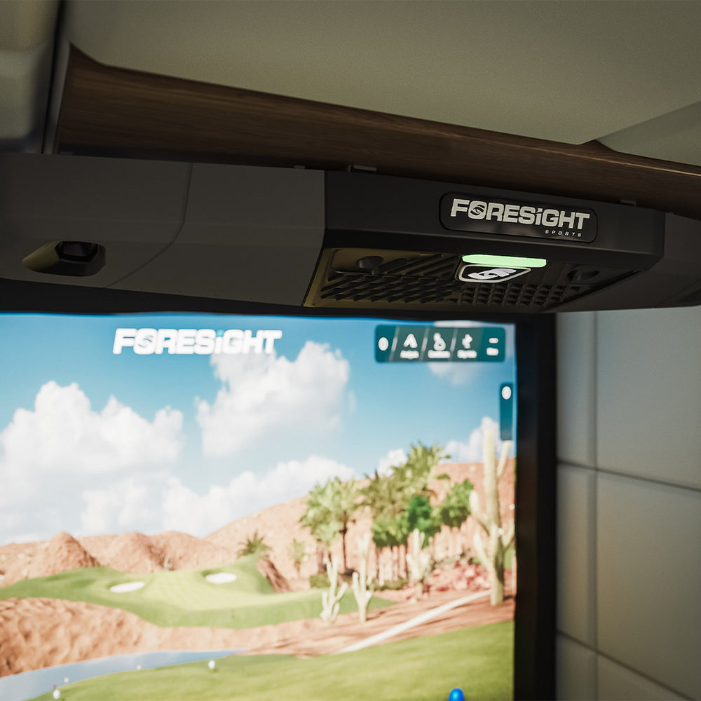 Foresight Falcon Launch Monitor | High-Speed Overhead Accuracy